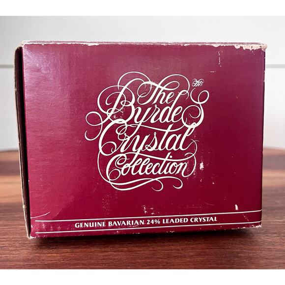 Hofbauer The Byrdes Collection Heart Box 1416 Leaded Crystal Trinket Box NIB - Picture 13 of 15